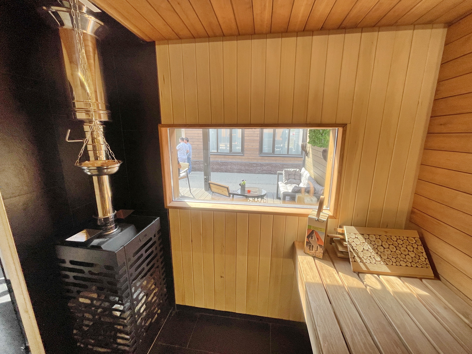 Парная в модульной бане Парная в модульной бане