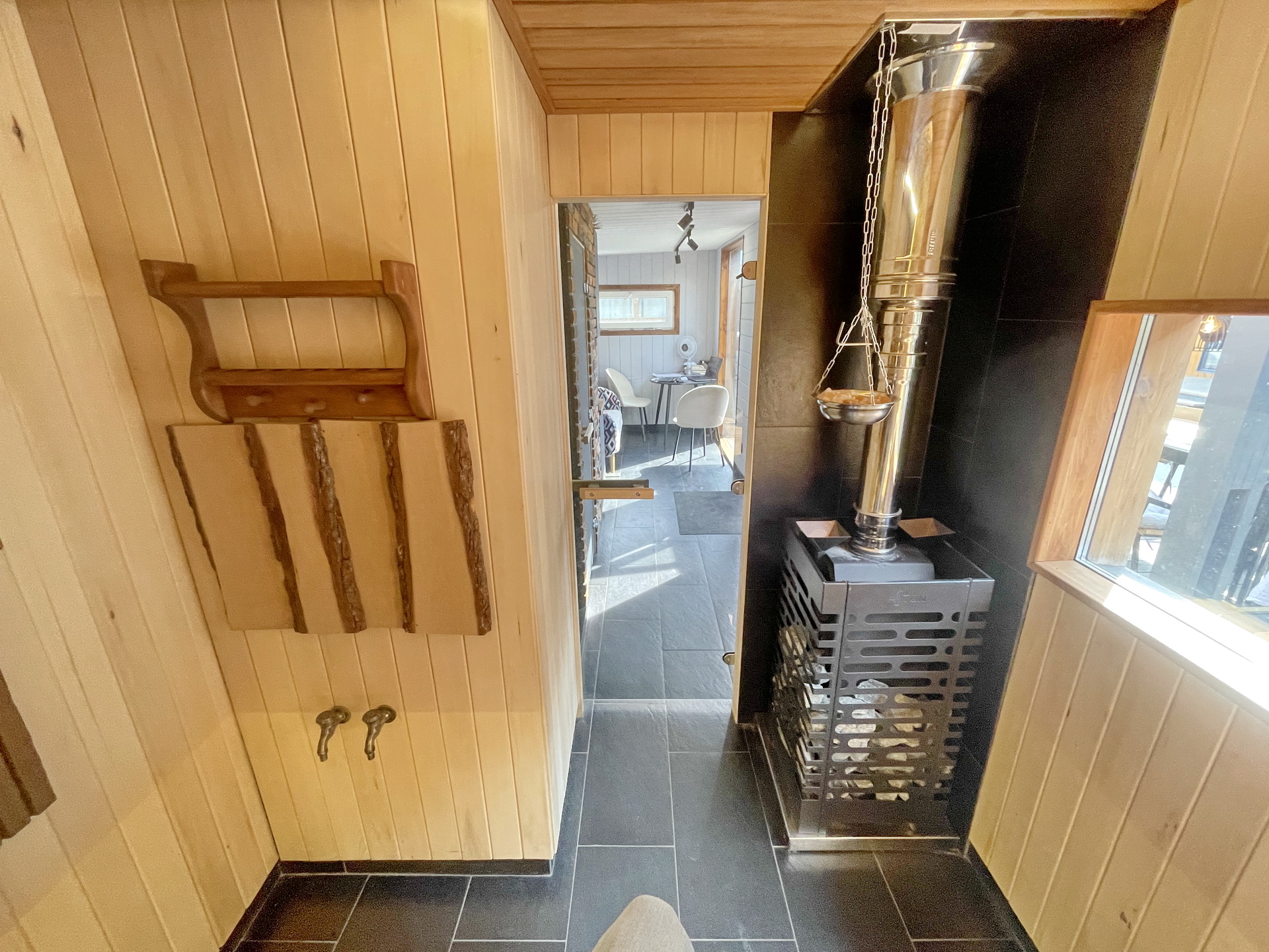 Каменка в парной Каменка в парной