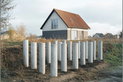 Свайный фундамент для террасы Свайный фундамент для террасы