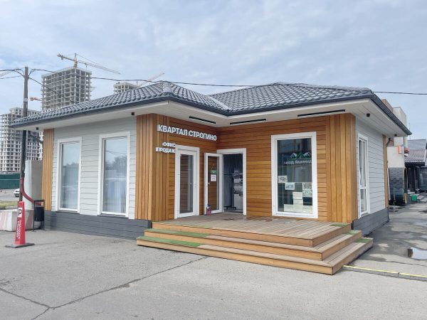Одноэтажный каркасный дом 9х10м