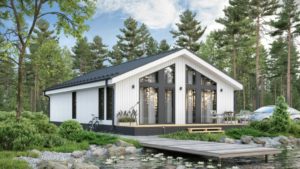 Одноэтажный каркасный дом Синди от компании Арго Хаус