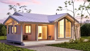 Каркасный одноэтажный дом Эйлен от компании арго Хаус