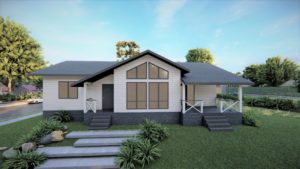 Одноэтажный каркасный дом Крылатское от Арго Хаус